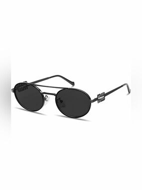 Retro Oval Sunglasses for Women Small Chic Sunnies Trendy Narrow